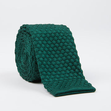 Knit Tie (forest green)