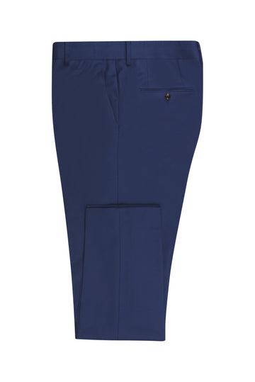 Navy Blue Slim Fit Suit Pant