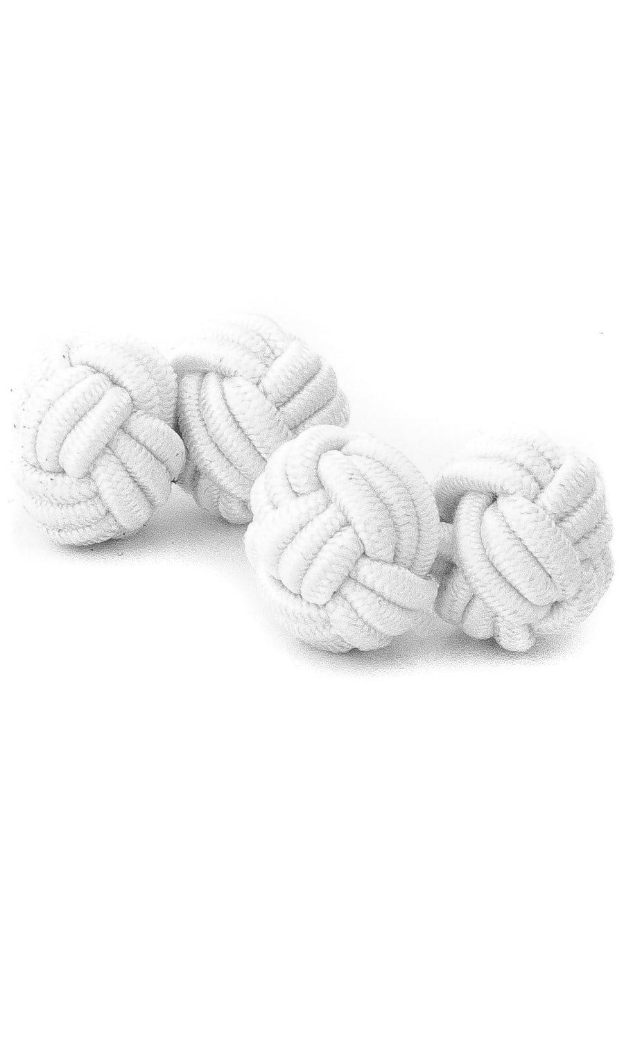 Silk Rope Knots (white)
