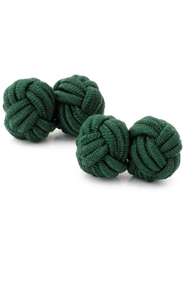 Silk Rope Knots (forest green)