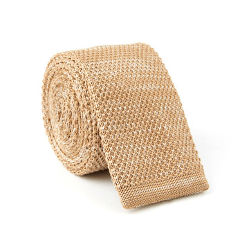 Knit Tie (sandalwood)